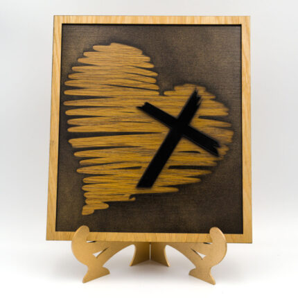 Gracewood Studio Faith Collection Heart Cross