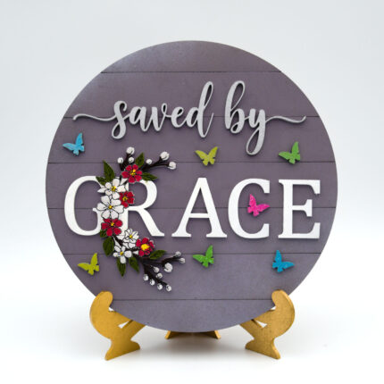 Gracewood Studio Faith Collection Saved by Grace